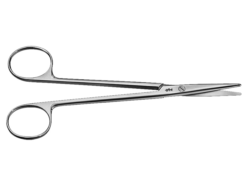 [39130] METZENBAUM SCISSORS AESCULAP - straight - blunt points - 14,5 cm - BC601R