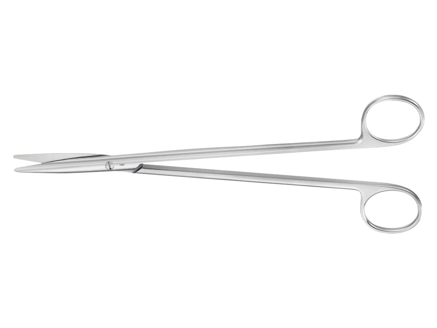 [39131] METZENBAUM SCISSORS AESCULAP - straight - blunt points - 18 cm - BC602R