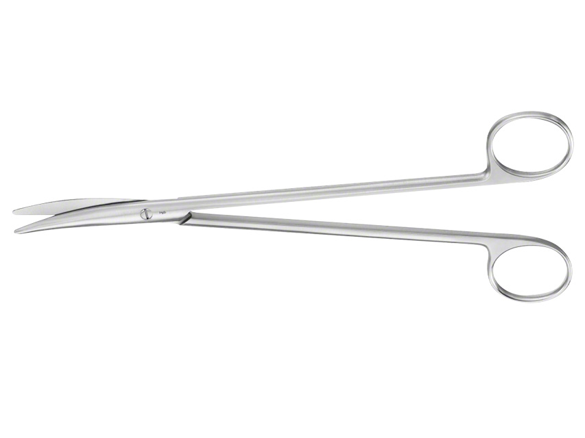 [39133] METZENBAUM SCISSORS AESCULAP - curved - blunt points - 18 cm - BC606R