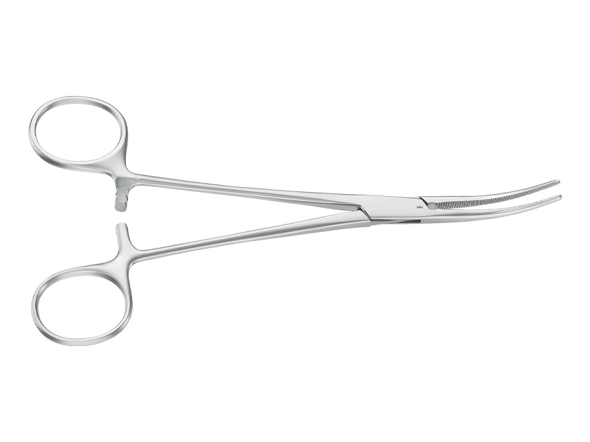 [39206] CRILE AESCULAP EMOSTATIC PLIPPER - curved - blunt tips - 16 cm - BH167R
