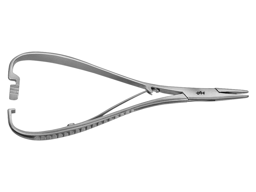 [39290] MATHIEU AESCULAP needle holder - straight - 14 cm - BM360R