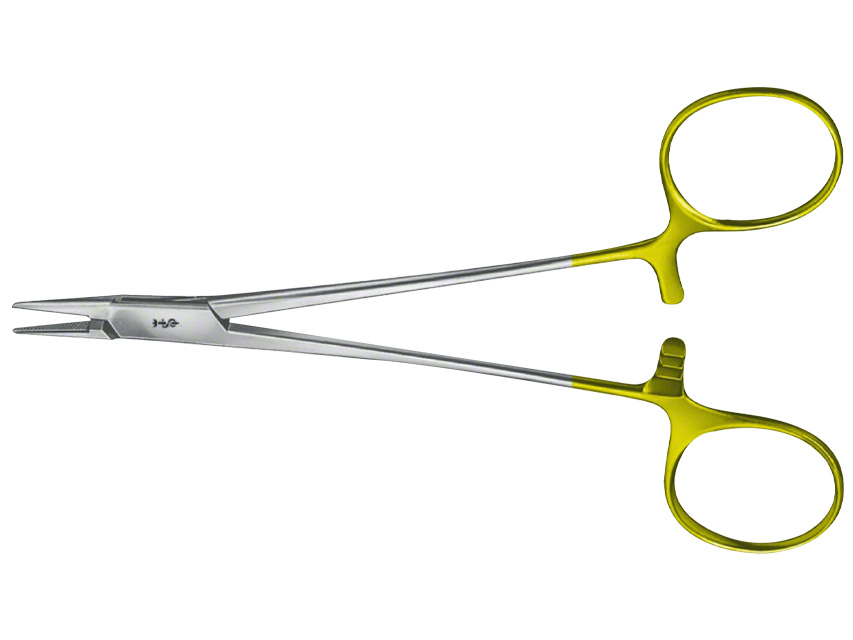 [39395] BABY-CRILE-WOOD DUROGRIP AESCULAP IN CT - straight - 15 cm - BM013R