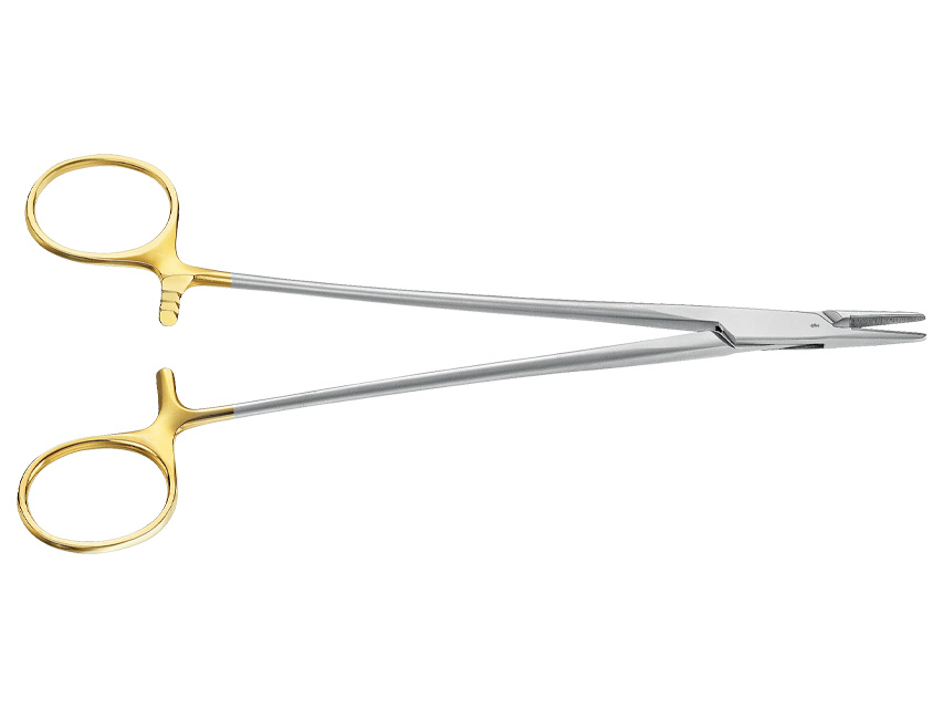 [39400] CRILE-WOOD DUROGRIP AESCULAP IN CT - straight - 18,5 cm - BM017R