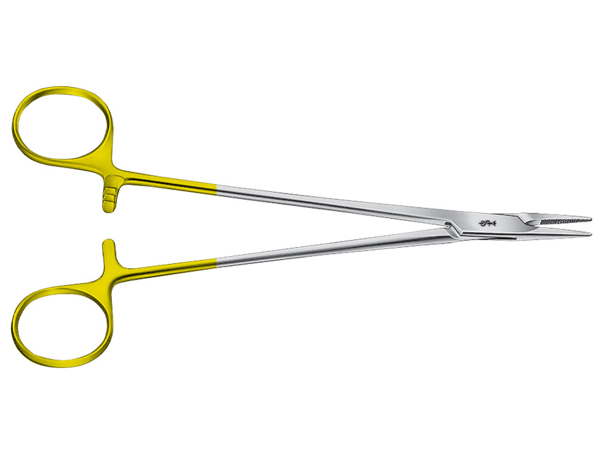 [39406] HEGAR-MAYO DUROGRIP AESCULAP IN CT - straight - 18.5 cm - BM066R