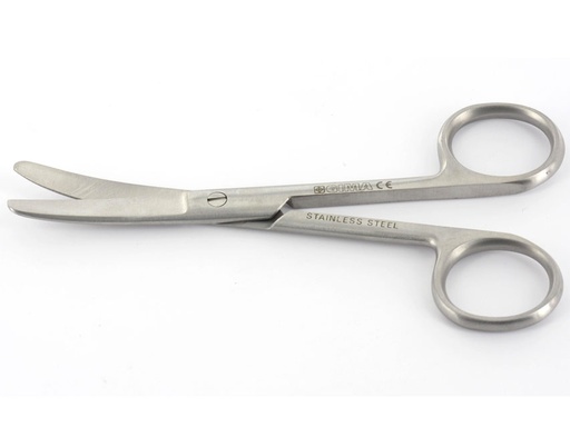 [26891] CURVED SCISSORS - blunt points - 20 cm
