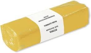 [DET05161] Sacco giallo trasparente grande rotolo