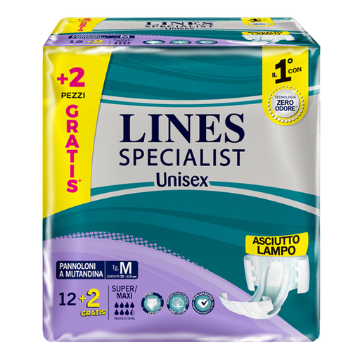 [MGI03118] Lines Specialist Maxi panty diaper size L
