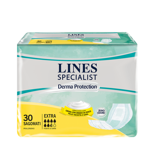 [MGI03136] Transp. shaped diaper Lines Derma Prot. Extra TU
