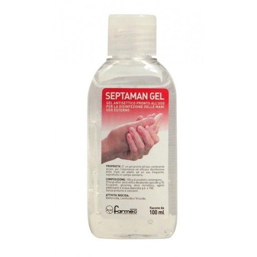 [SDF07067] Septaman Antibacterial Hand Gel 100 ml
