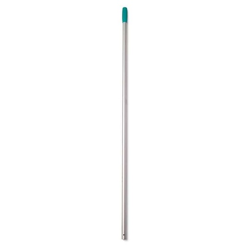 [DET05275] Manico alluminio da 140 cm con manico verde diametro 23 cm a vite