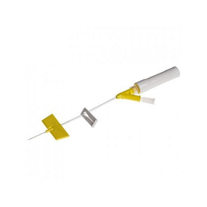 [DMM09151] Saf T-Intima 2-way y-catheter 24 g yellow
