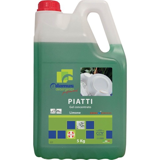 [DET01101] Piatti Gel concentrato Limone (tanica kg.5)