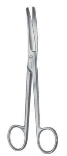 [MORKAD141-15] Mayo curved surgical scissors 15.5 cm