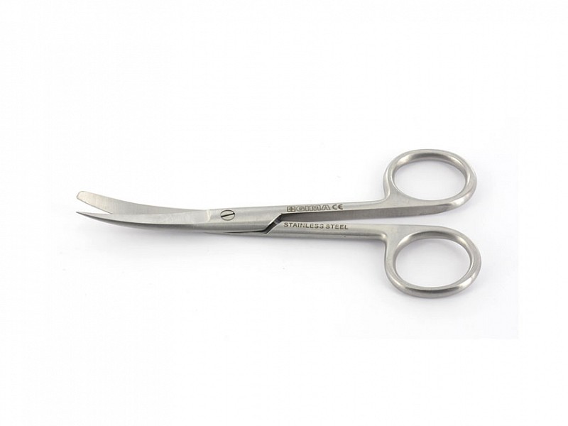 [IGP04021] Curved scissors alternate tips 11.5 cm