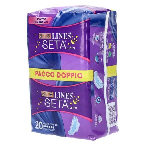 [MGI01258] Lines Silk Ultra Night Tampons - 20pcs