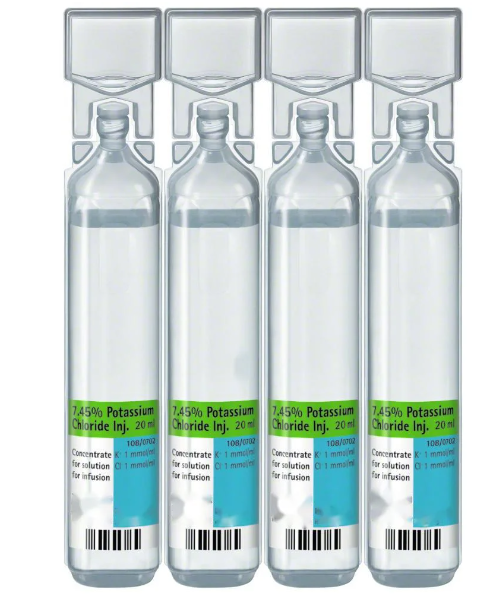 [SDF03034] Potassium chloride 2meq/10m n4 vial 10ml
