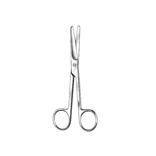 [MOR0685] Straight scissors blunt tips 16 cm