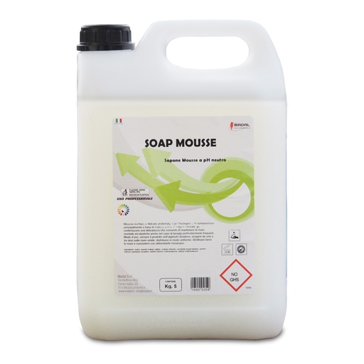 [IGP01198] Sapone schiuma Soap Mousse (tanica 5kg)