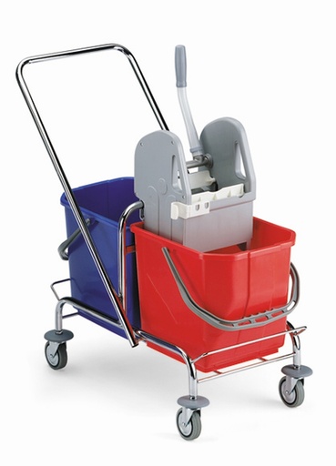[DET06020] Double Roll Trolley 30 lt.