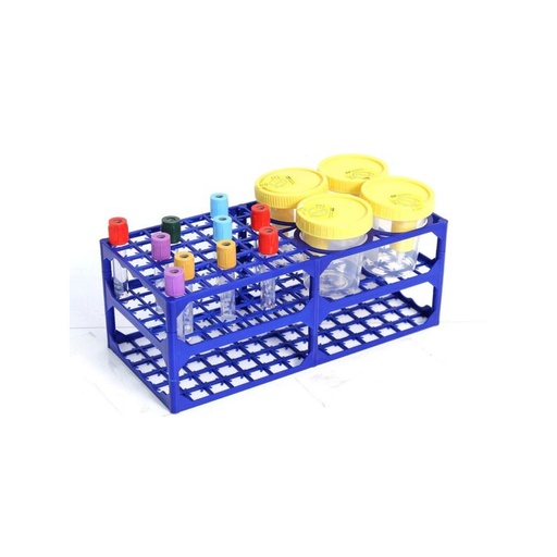 [MOR0572] Double rack for urine containers and plastic tubes