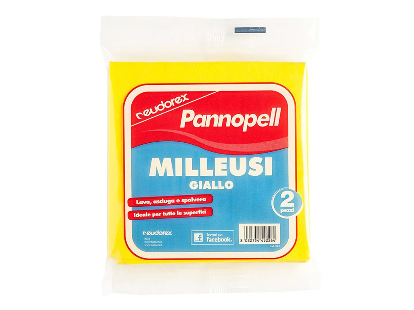 [DET06042] Panno Mille Usi giallo