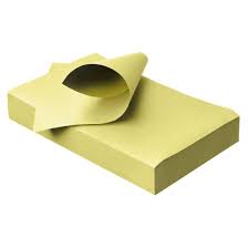 [MGI01246] Disposable Crepe Paper Tray Paper - 250pcs col.YELLOW