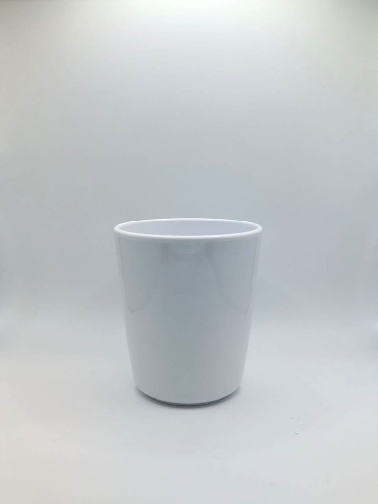 [MCP08166] White melamine glass