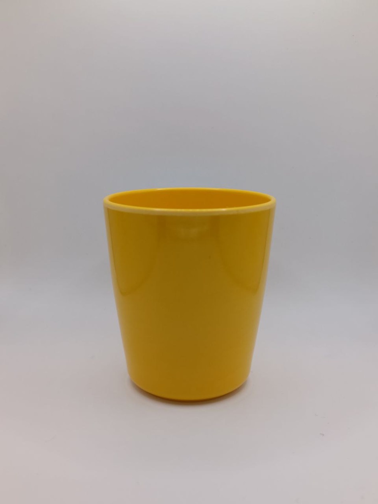 [MCP08167] Yellow melamine glass