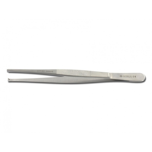 [MOR03008] Surgical forceps 18 cm 1x2 teeth
