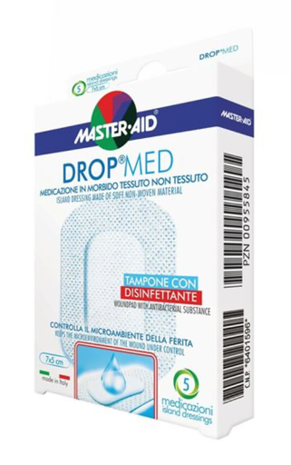 [DMM01371] Sterile medical plaster 5 x 7 cm Drop Med