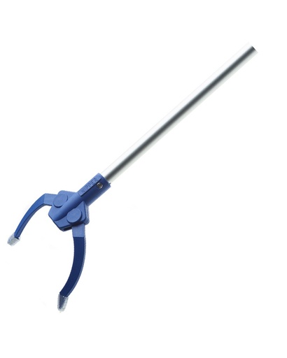 [DET05281] Pinza raccogli rifiuti blu cm.40