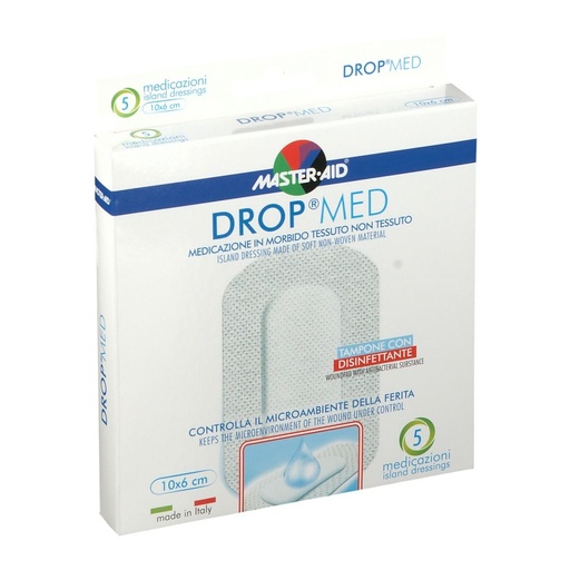 [DMM01372] Sterile adhesive plaster 10 x 6 cm Master-Aid Drop