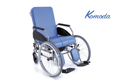 [MORRC345-46] Sedia comoda reclinabile ad autospinta anteriore seduta 46 cm