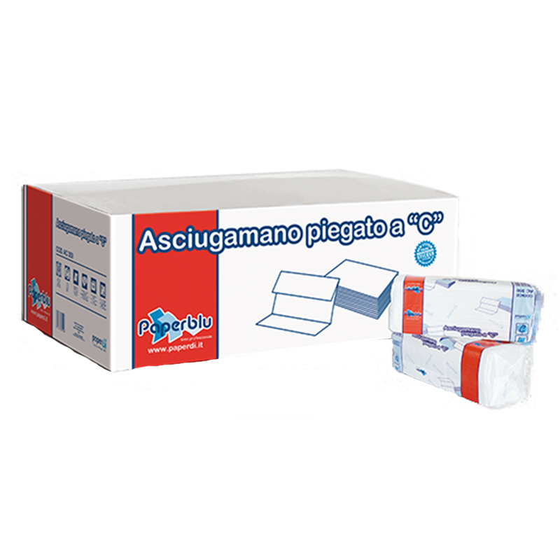 [MCP01011] C-folded towel 100% cellulose