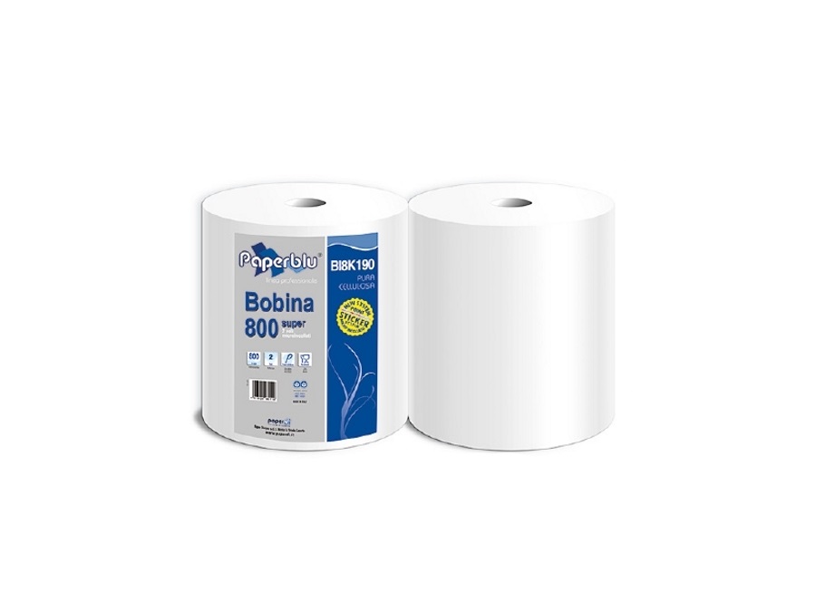 [MCP01014] 100% cellulose reel 800 sheets 200 metres