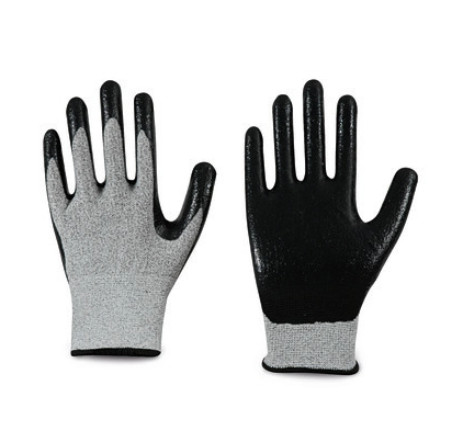 [ABB03075] Gloves sheltech cut-resistant nylon/synthetic fibre nitrile palm size 8

