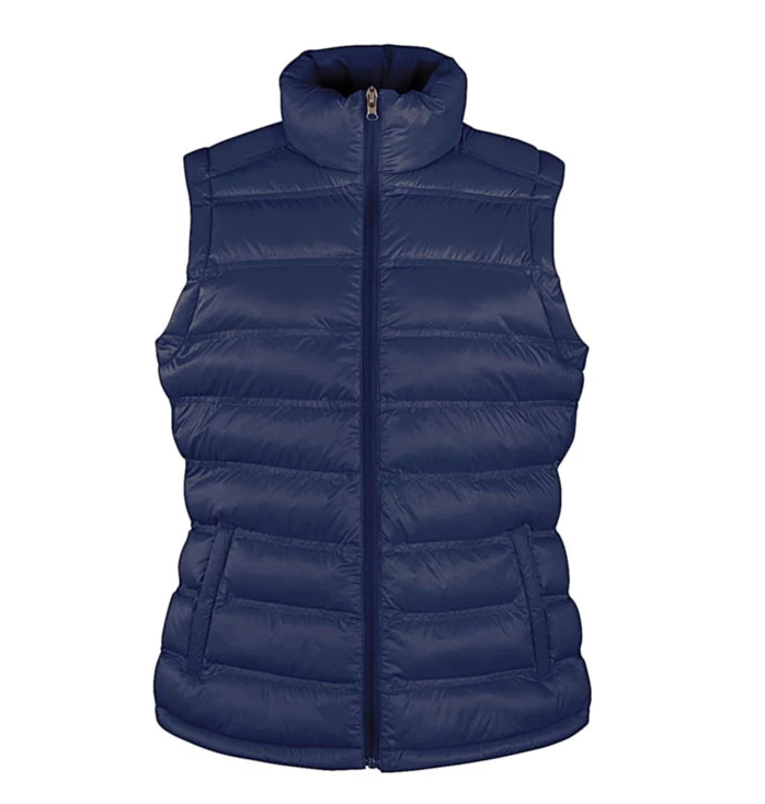 [ABB01351] Trendy padded waistcoat navy colour sz XXL
