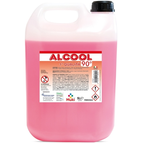 [DET02003] Denatured alcohol 90° (5 l can)