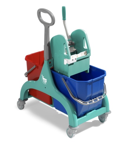[DET05221] Nick tec double trolley with handle 50 l (2x25 l)
