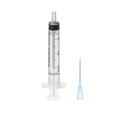 [BB-4643102V] OMNIFIX DUO 3ml Central - Needle 23Gx30mm