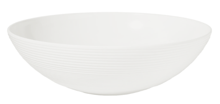 White melamine salad bowl diameter 17 cm
