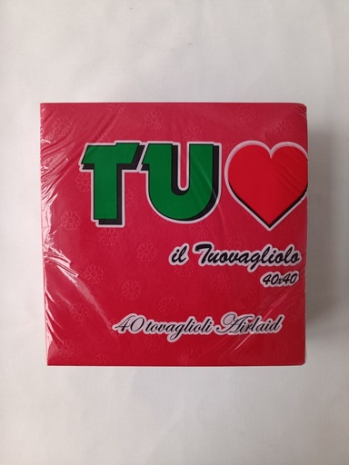 [MCP03011] Dry paper napkin 40 x 40 cm red
