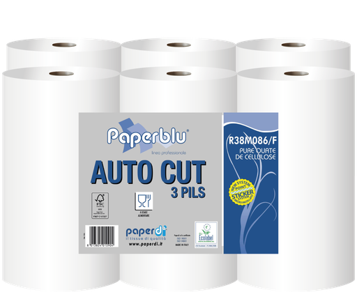 [MCP01048] Towel roll 86 metres without pre-cut 3-ply
