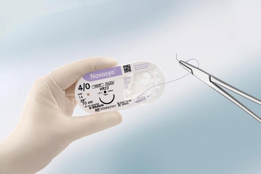 [BB-G0068030] NOVOSYN PURPLE 3/0 (2) 70CM HR22 DDP