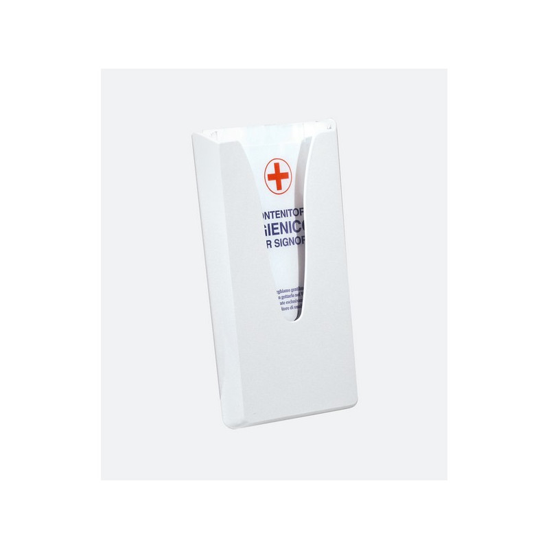 [MCP07073] Hygienic plastic bag dispenser in abs white Basica
