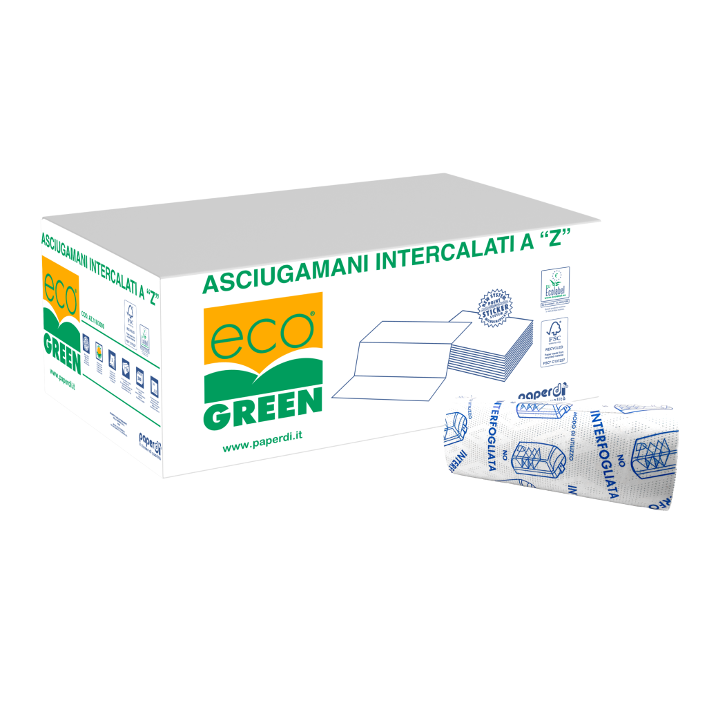[MCP01059] Ecological paper z-folded towel
