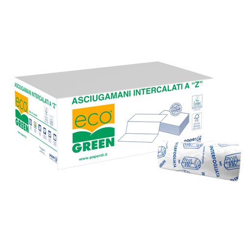 [MCP01059] Ecological paper z-folded towel
