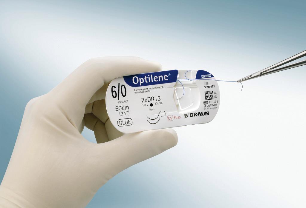 [G3090236] OPTYLENE BLUE 2/0 (3) 75CM DS24RCP