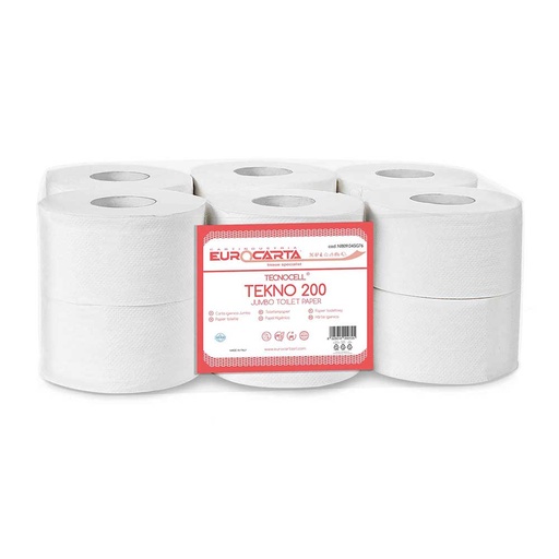 [MCP06069] Toilet paper mini jumbo 144mt 2vels pure cell