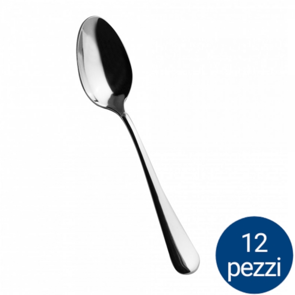[MCP08319] Economical Luisa series 18/10 stainless steel spoon
